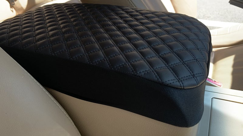 it's us Fit for Nissan Altima 2013â€‘2018 Center Console Armrest Cover Protector â€“ Black Synthetic Leather Replacement Lid, Noâ€‘Slip, Easy Install - Image 2